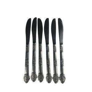 oxford hall stainless flatware OXH28 discontinued Knives (6)